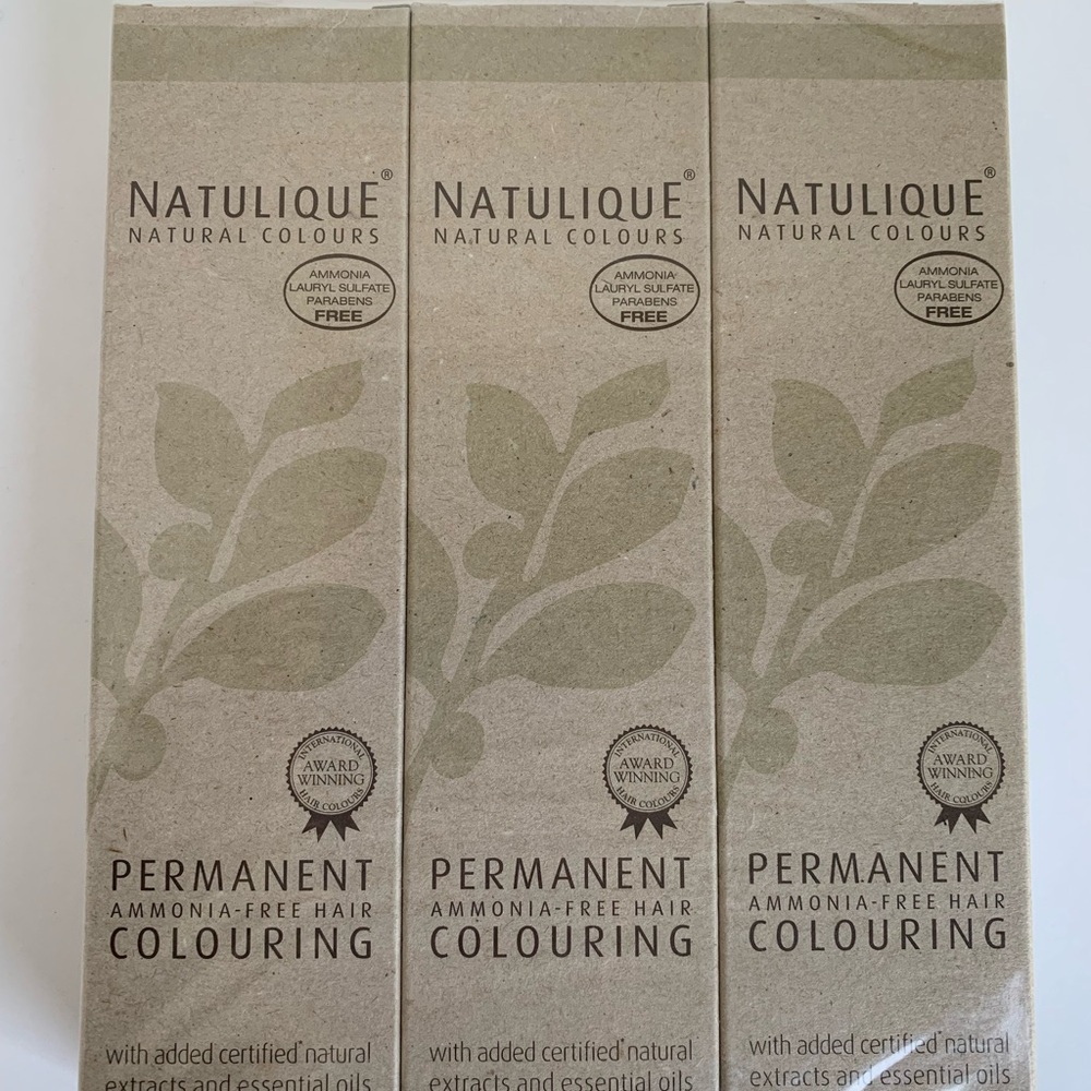 Natulique hair color whisky 9.07 lot of 3